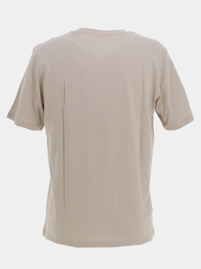 T-shirt summer skull beige homme - Jack & Jones
