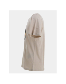 T-shirt summer skull beige homme - Jack & Jones