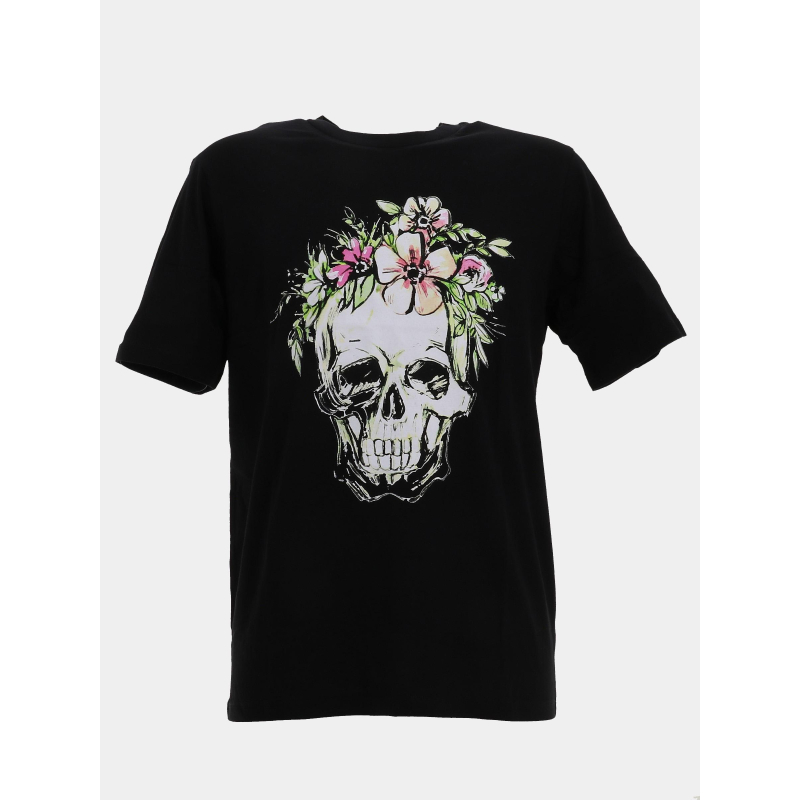 T-shirt summer skull noir homme - Jack & Jones