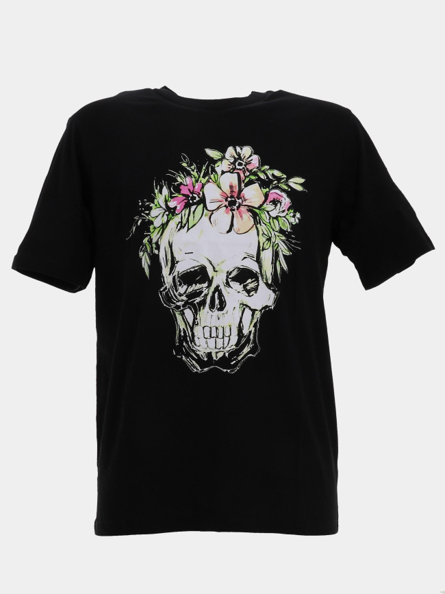 T-shirt summer skull noir homme - Jack & Jones