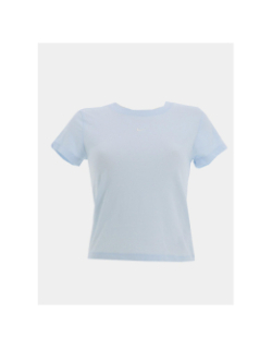 T-shirt à manches courtes chill knit bleu ciel femme - Nike