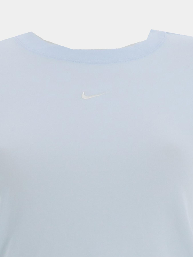 T-shirt à manches courtes chill knit bleu ciel femme - Nike