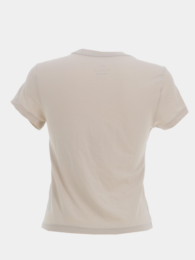 T-shirt à manches courtes chill knited beige femme - Nike
