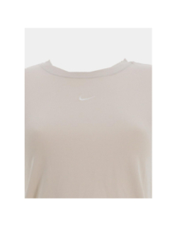 T-shirt à manches courtes chill knited beige femme - Nike