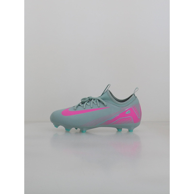 Chaussures de football zoom vapor 16 fg/mg bleu enfant - Nike