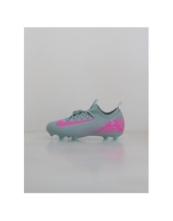 Chaussures de football zoom vapor 16 fg/mg bleu enfant - Nike