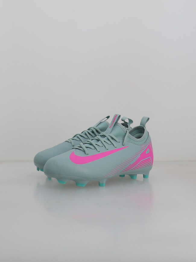 Chaussures de football zoom vapor 16 fg/mg bleu enfant - Nike