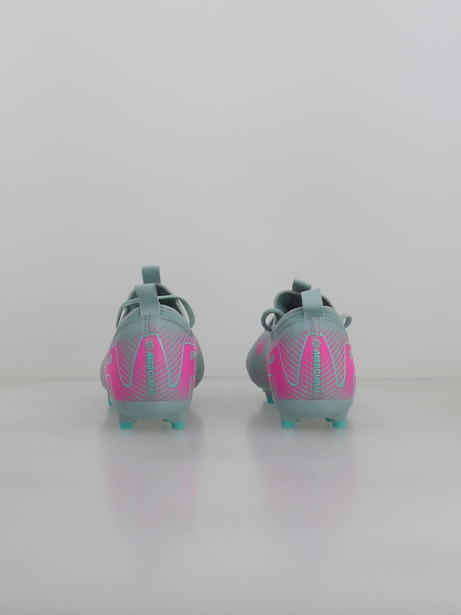 Chaussures de football zoom vapor 16 fg/mg bleu enfant - Nike