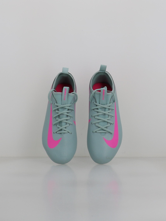 Chaussures de football zoom vapor 16 fg/mg bleu enfant - Nike