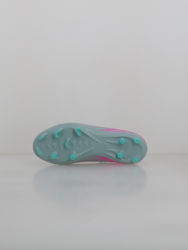 Chaussures de football zoom vapor 16 fg/mg bleu enfant - Nike