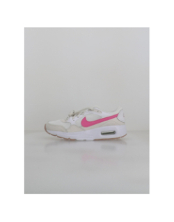 Air max baskets sc gs blanc beige rose enfant - Nike