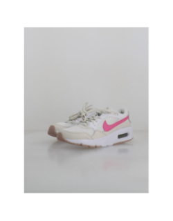 Air max baskets sc gs blanc beige rose enfant - Nike