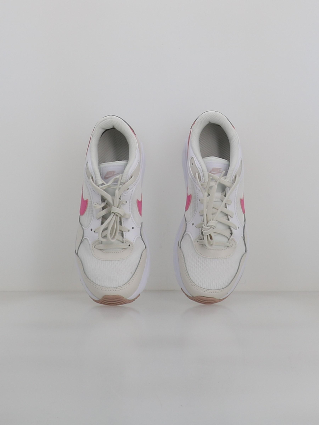 Air max baskets sc gs blanc beige rose enfant - Nike