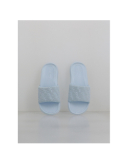 Claquettes victori one slide print bleu femme - Nike