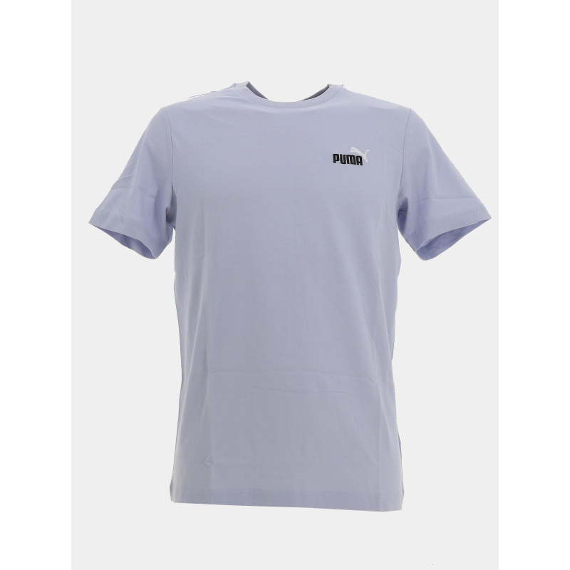 T-shirt essential color petit logo lila violet homme - Puma