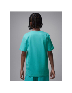 T-shirt à manches courtes jumpman air turquoise enfant - Jordan