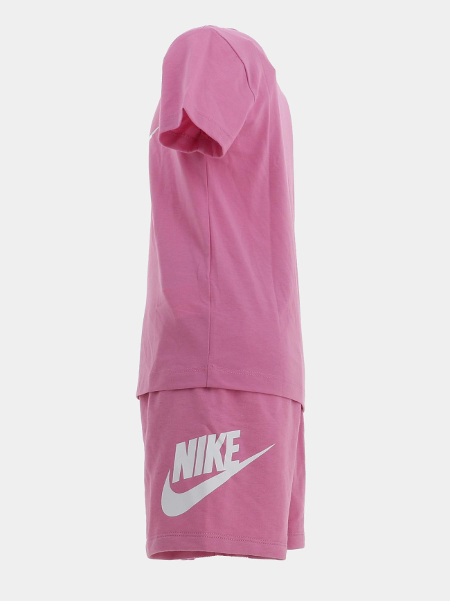 Ensemble t-shirt et short club rose enfant - Nike
