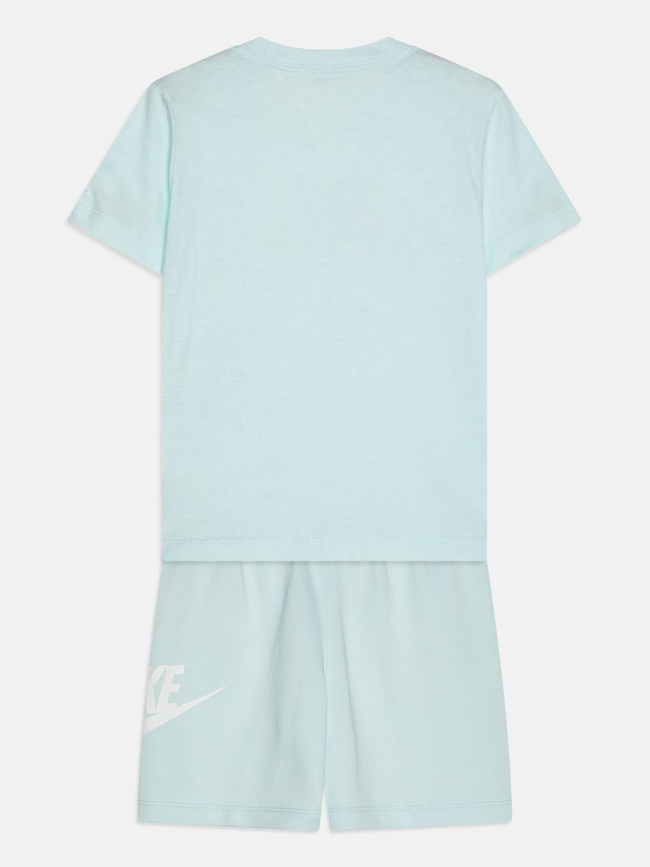Ensemble t-shirt et short club bleu ciel enfant - Nike