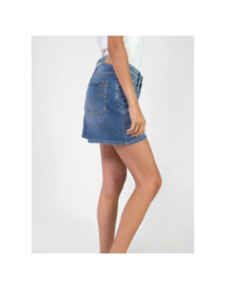 Short en jean muda bleu femme - Le Temps Des Cerises