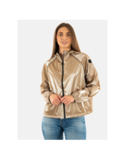 Veste coupe vent métallisé izumi cuivre femme - JOTT