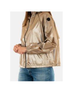 Veste coupe vent métallisé izumi cuivre femme - JOTT