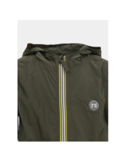 Coupe vent déperlant b-horten kaki garçon - Teddy Smith