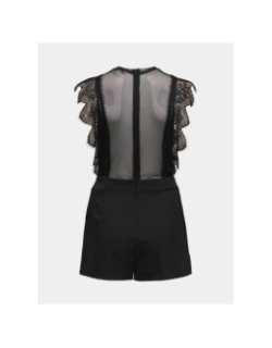 Combishort dentelle eduna noir femme - Only
