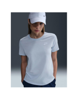 T-shirt nsw club bleu clair femme - Nike