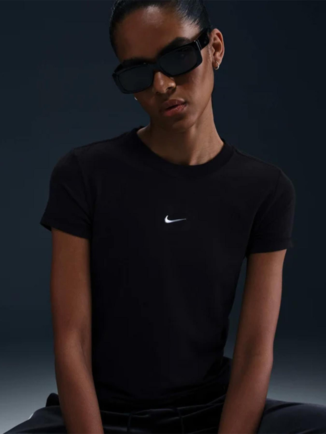 T-shirt crop nsw chill noir femme - Nike