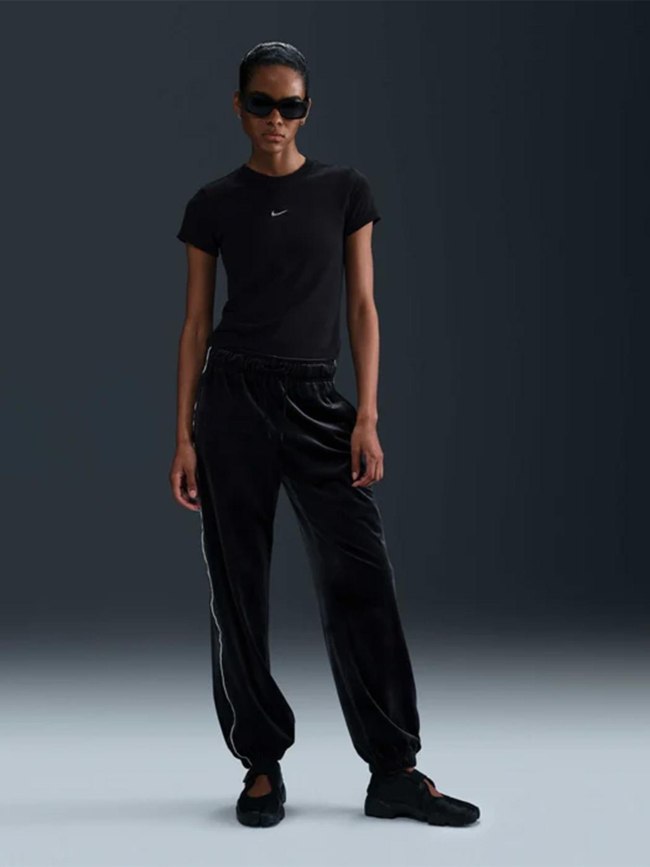 T-shirt crop nsw chill noir femme - Nike
