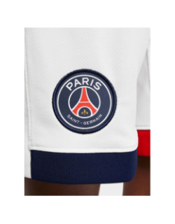 Short de foot replica psg stadium exterieur 24/25 blanc enfant - Nike