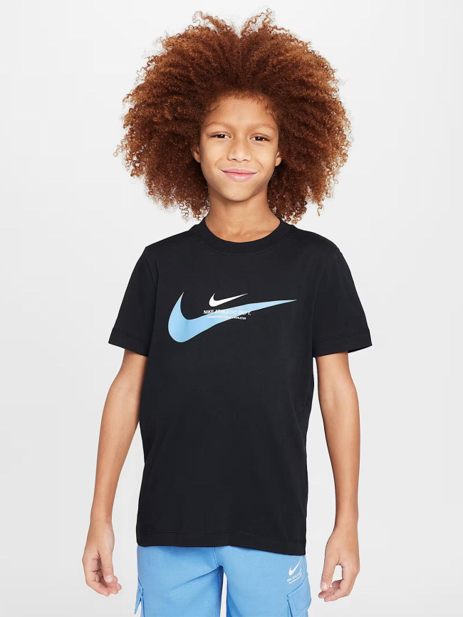 T-shirt nsw graphic noir bleu enfant - Nike