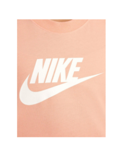 T-shirt crop nsw futura orange fille - Nike