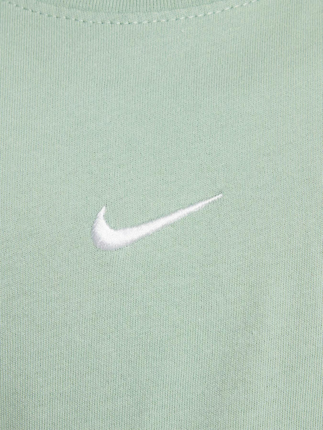 T-shirt boxy essential steam vert fille - Nike