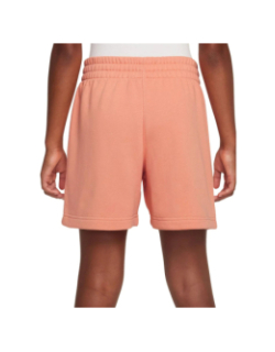 Short jogging nsw club orange fille -  Nike
