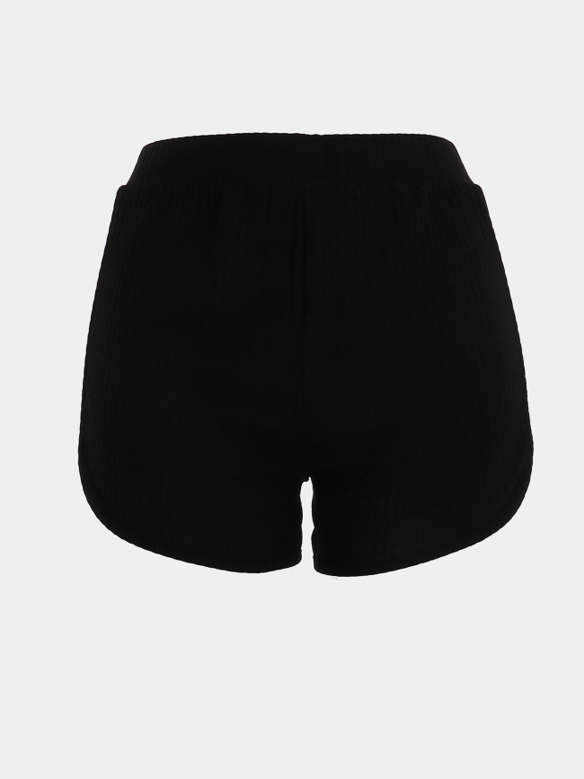 Short côtelé kognella noir fille - Only