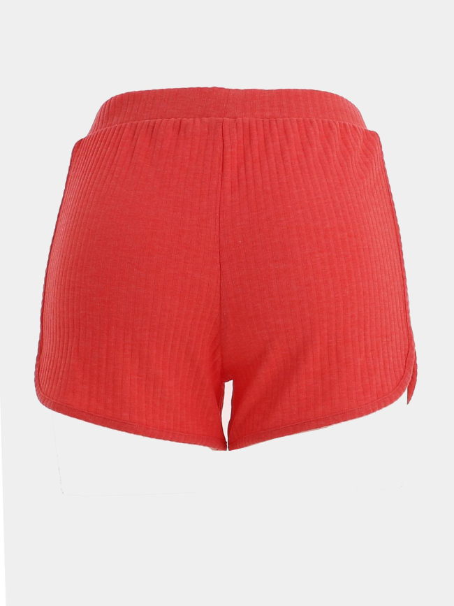 Short côtelé kognella rose fille - Only