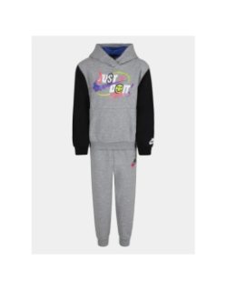 Ensemble sweat et jogging express yourself gris bébé - Nike