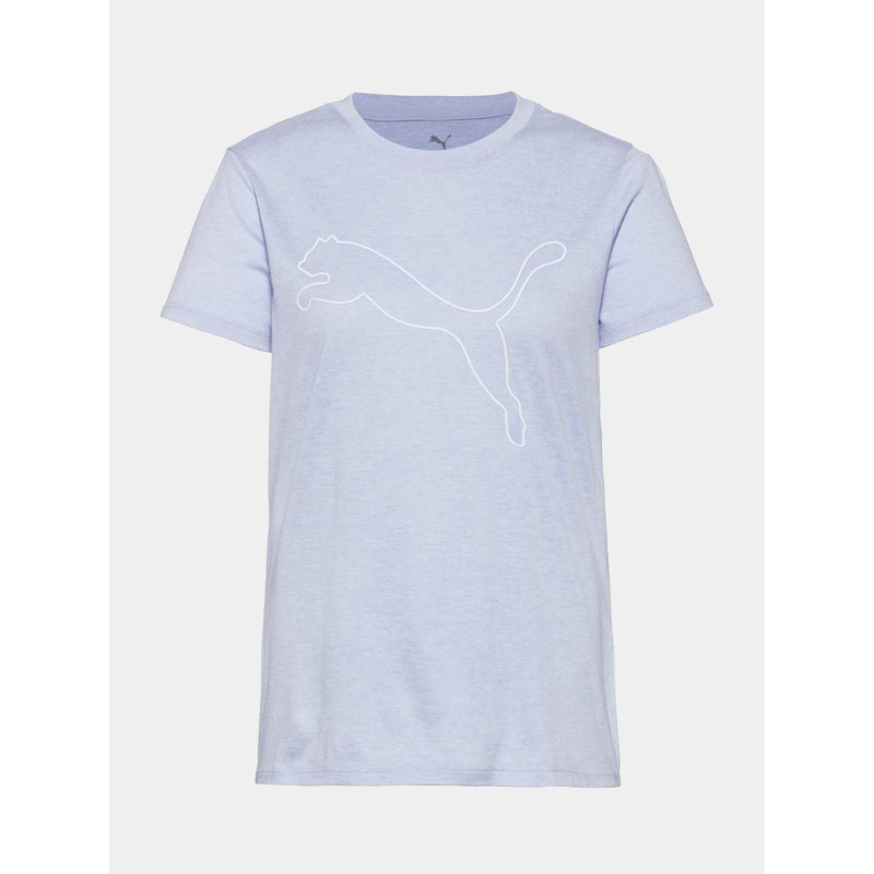 T-shirt tad essential logo violet femme - Puma