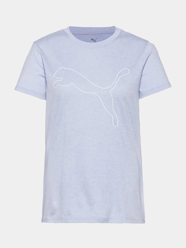 T-shirt tad essential logo violet femme - Puma