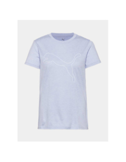 T-shirt tad essential logo violet femme - Puma