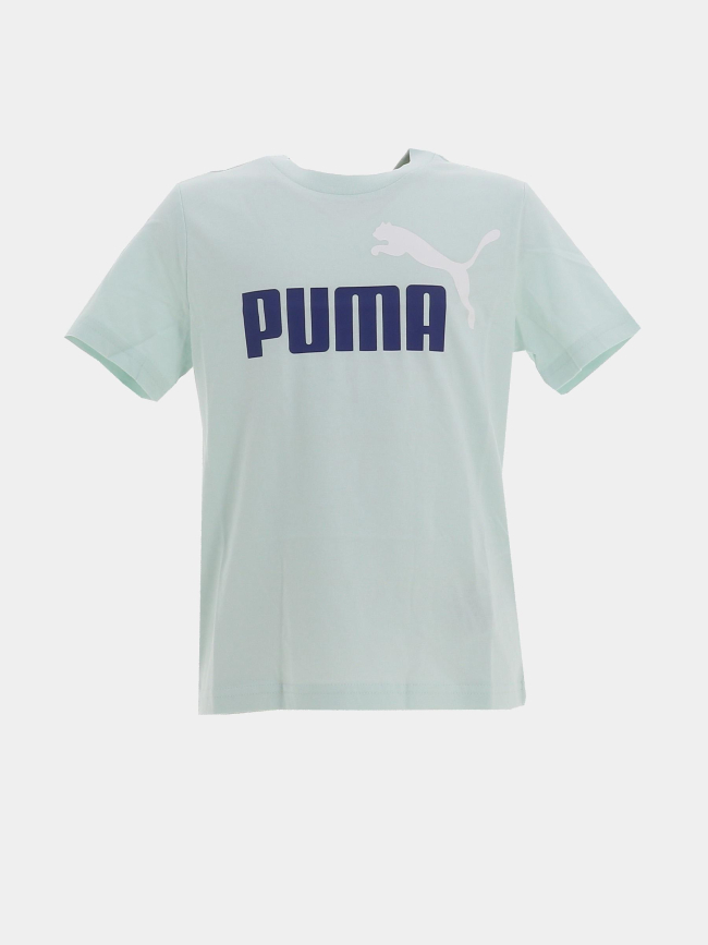 T-shirt à manches courtes essentials no.1 vert enfant - Puma