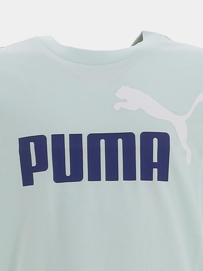 T-shirt à manches courtes essentials no.1 vert enfant - Puma