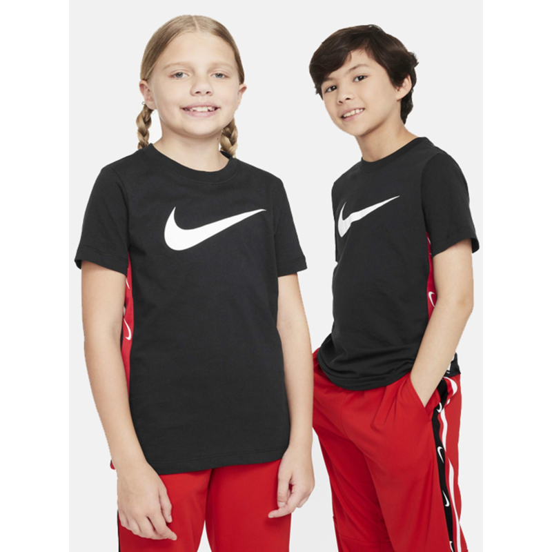 T-shirt à manches courtes nsw club+ noir garçon - Nike