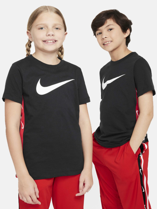 T-shirt à manches courtes nsw club+ noir garçon - Nike