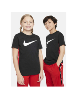 T-shirt à manches courtes nsw club+ noir garçon - Nike
