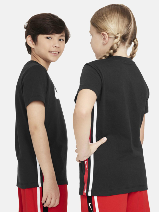 T-shirt à manches courtes nsw club+ noir garçon - Nike