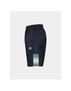 Short de sport bleu nuit et vert homme - Umbro