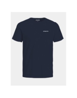 T-shirt waves bleu marine homme - Jack & Jones