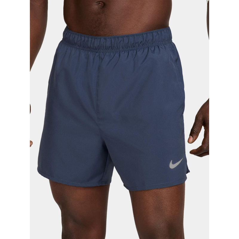 Short de sport challenger bleu homme - Nike